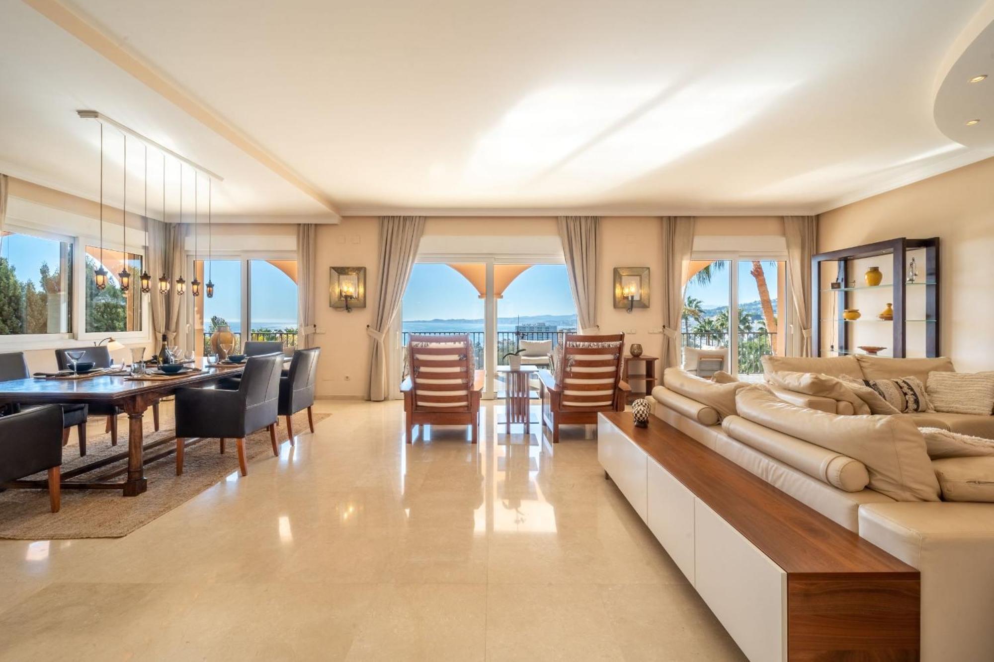 Beachside Villa With Panoramic Sea Views Benalmádena Zewnętrze zdjęcie